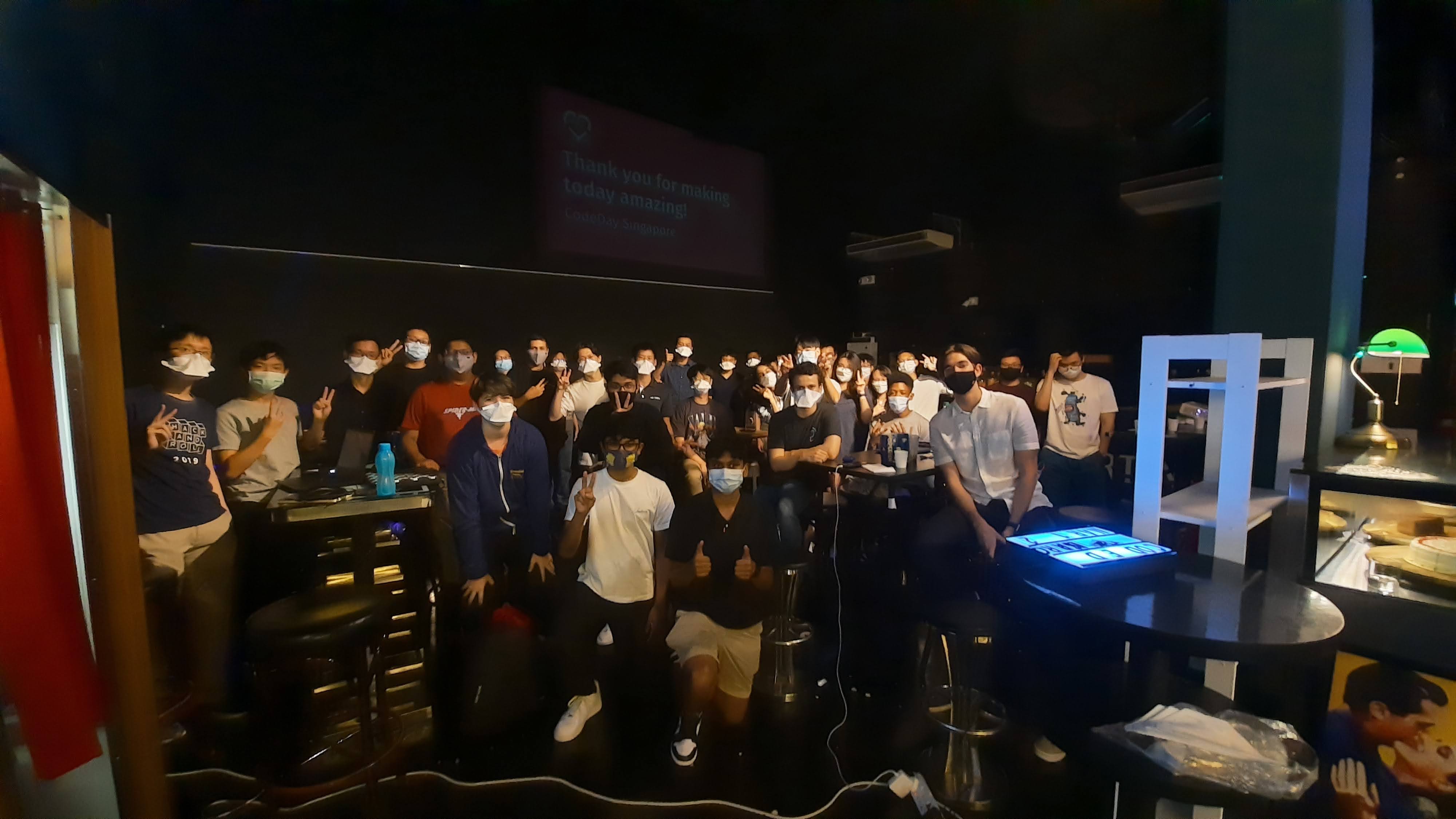 A group photo with all the participants of CodeDay during the opening ceremony